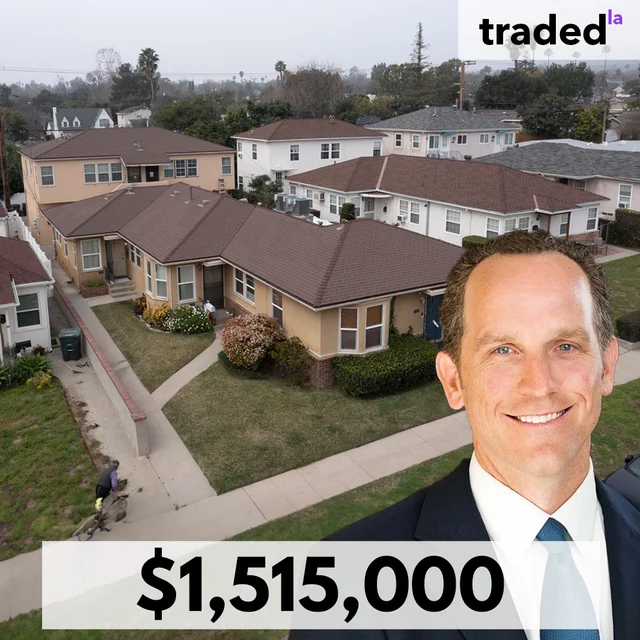 Matt Gross Purchases Multifamily Asset At 1429 Altadena Drive Pasadena From Jan Harrington For $1.515M