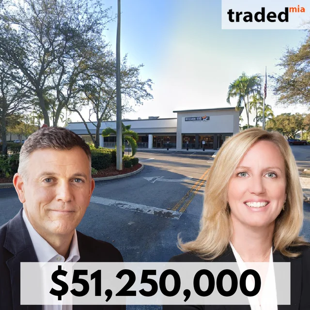 Jodie W. McLean Of Edens Acquires Weston Davie Shopping Center From Mike Freno For $51.25M