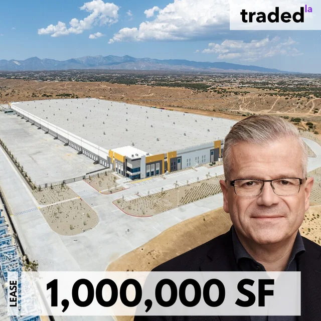 Vincent Clerc Of Maersk Leases 1 Million Square Feet At 8130 Caliente Road Hesperia