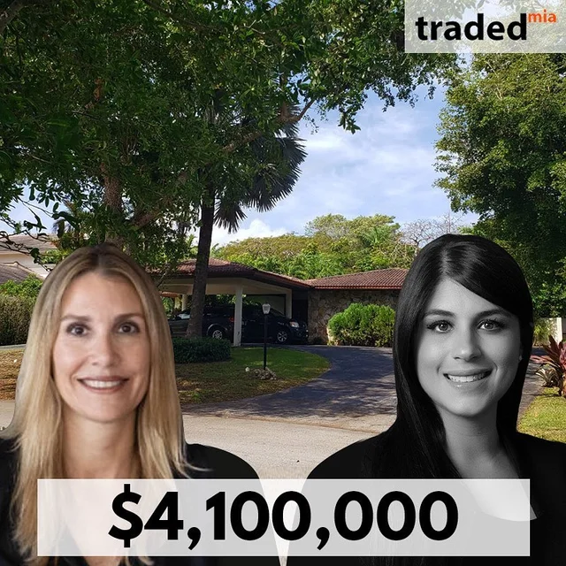 ONE Sothebys International Realty And Leyva Realty Sell SFR In Coral Gables For $4.1M