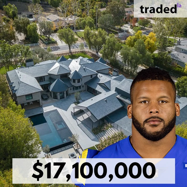 Aaron Donald And Erica Donald Acquire Hidden Hills SFR For $17.1M