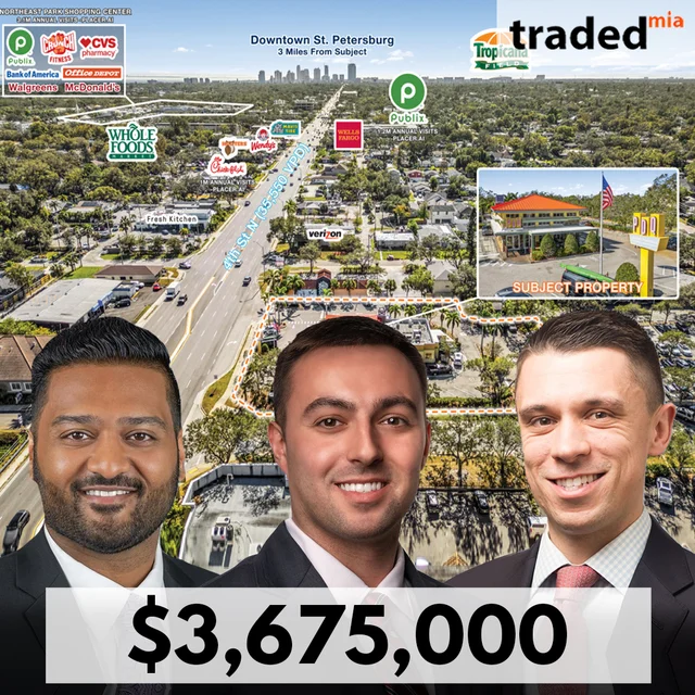 Chris Jallo Purchases Retail Property In St. Petersburg From Howard & Debbie Shiffman For $3.675M
