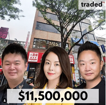 Lian Wu Shao, William Shao, And Nick Huang Acquire Mixed-Use Property On Main Street, Flushing, Queens For $11.5M
