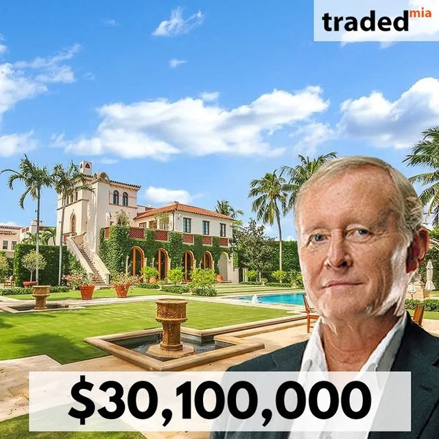 Ramrod LLC Acquires Palm Beach Single Family From Jim Clark - Netscape For $30.1M