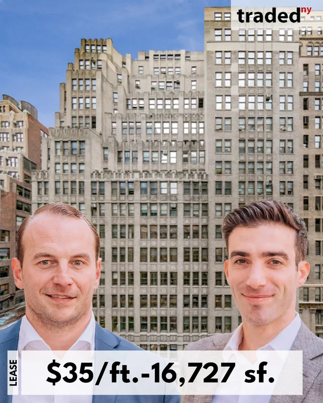 GMHC Leases 16,727 SF Office Space At 307 West 38th Street With Tenant's Representatives Steven Evans & Cash Bernard