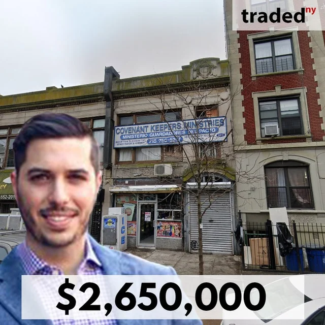 Bruce Krinsky Acquires Mixed-Use Asset At 1188 President St. In Crown Heights, Brooklyn For $2.65M