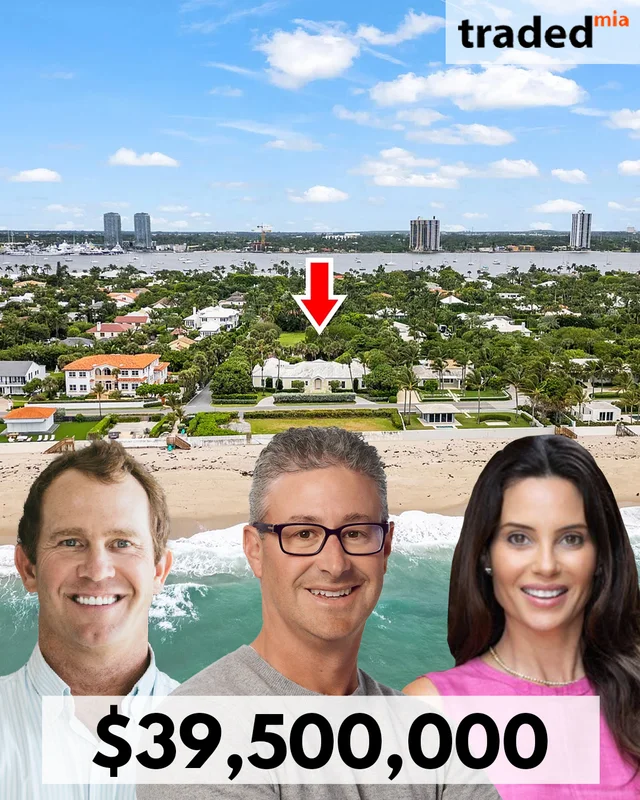 Greg Mondre Of Silver Lake Sells Palm Beach Oceanfront Home For $39.5M