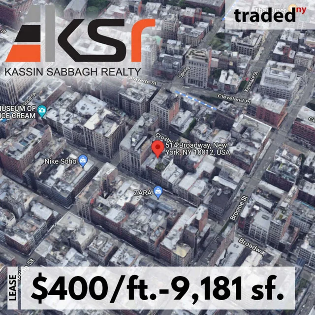Express Signs Lease For Retail Space At 514 Broadway In SoHo With Landlord's Rep Carolina Aziz & Ike Bibi