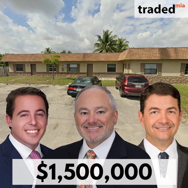 Marcus & Millichap Brokers Facilitate $1.5M Sale Of Mills Pond Apartments In Fort Lauderdale