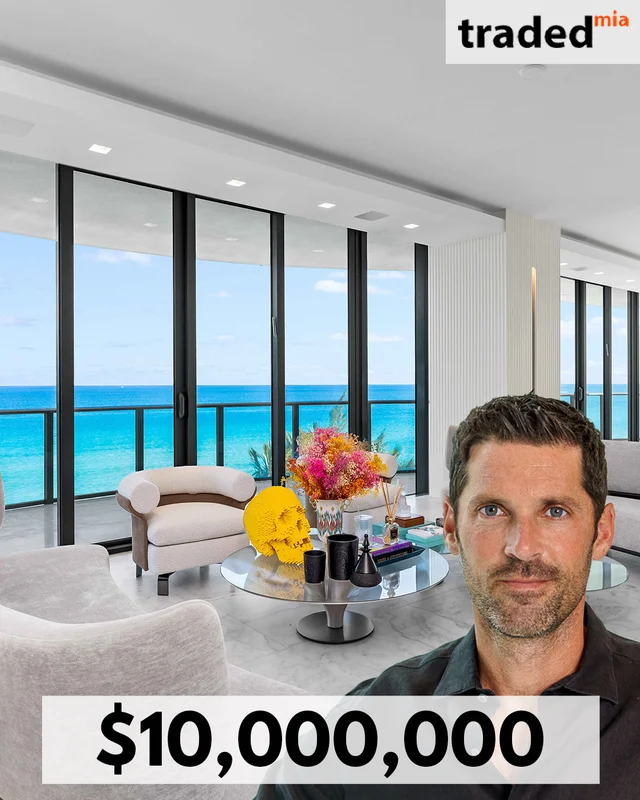Chad Carroll Of The Chad Carroll Group Represents Seller Adam Gordon In $10M Sunny Isles Beach Condo Sale