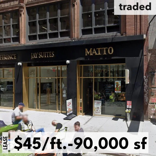Jay Suites Leases Office Space At 15 West 38th St From Hudson's Bay