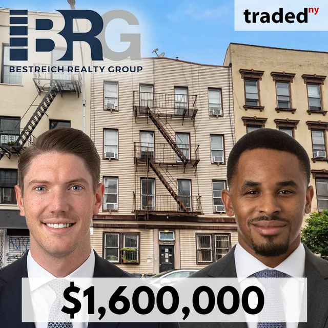 Bestreich Realty Group Sells Multifamily Property In Greenpoint, Brooklyn For $1.6M
