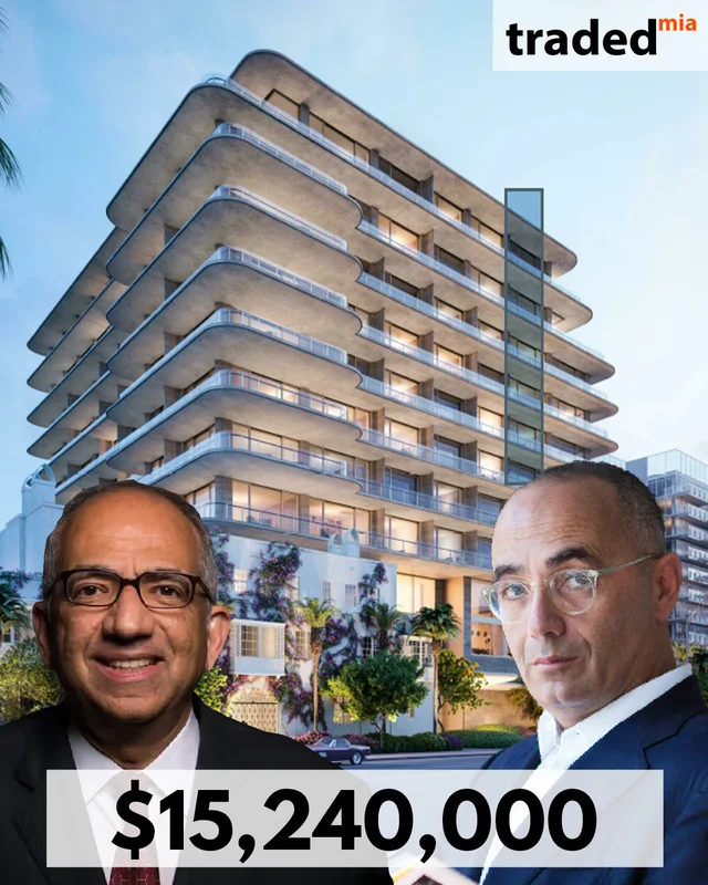 Carlos Codeiro Purchases Condo At 9149 Collins Avenue In Surfside For $15.24M From Nadim Ashi