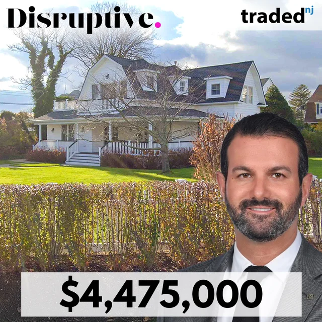 Stefano Santoro Of Disruptive Real Estate Closes Sale Of 108 Corlies Avenue In Allenhurst For $4.475M