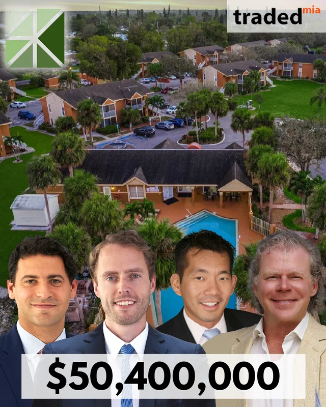 Jonathan Shechtman And Brian Kennedy Acquire Multifamily Asset In Naples For $50.4M