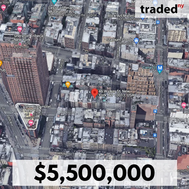 Firebird Grove Acquires Mixed-Use Property In Manhattan For $5.5M