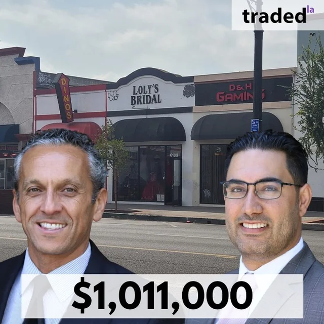 David Yashar & Omid Saleh Sell Retail Property In Huntington Park For $1.01M