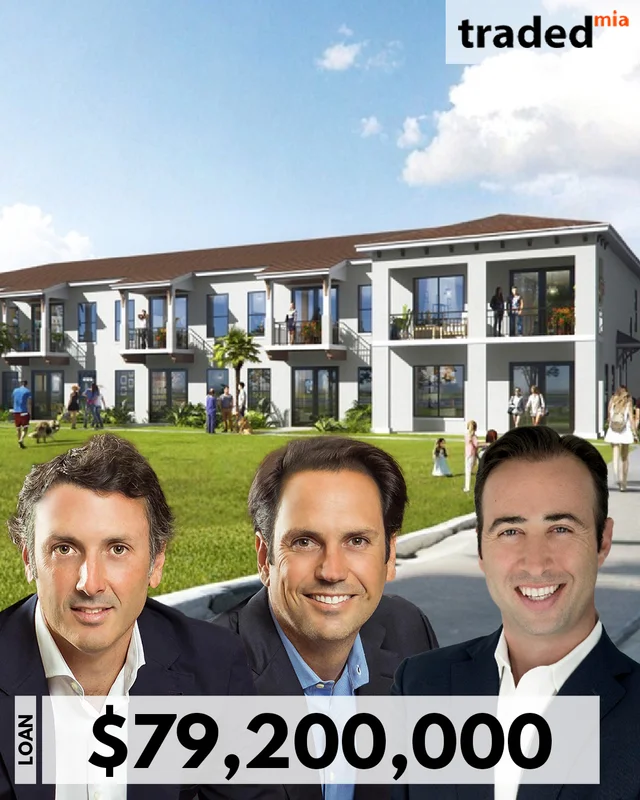 Arnaud Karsenti Of 13th Floor Homes And Diego Ardid & Inigo Ardid Secures $79.2M Loan For Multifamily Project In Delray Beach
