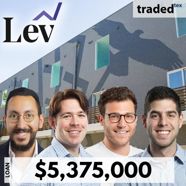 Lev Capital Arranges $5.4M Construction Loan For SFR Development In Dallas