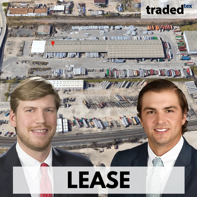 The Detering Co. Leases Industrial Space In Houston's Collingsworth Street With Tenant's Rep John Milam & Landlord's Rep Chris Haro