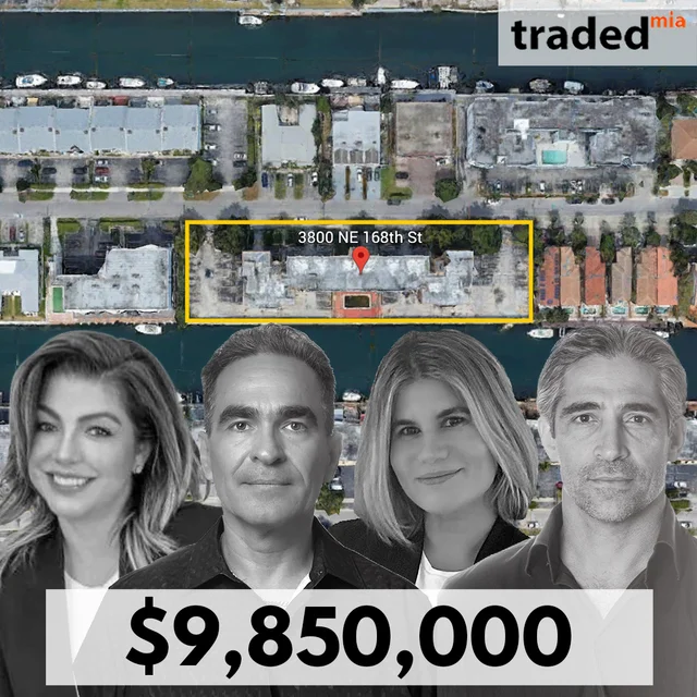 Juan Carlos Lago & Sebastien Scemla Of Omega Real Estate Management Group Acquire Development Site For $9.85M