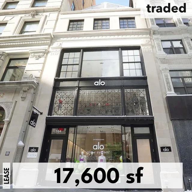 Alo Yoga Signs Lease At 164 5th Ave New York With Landlord Thor Equities