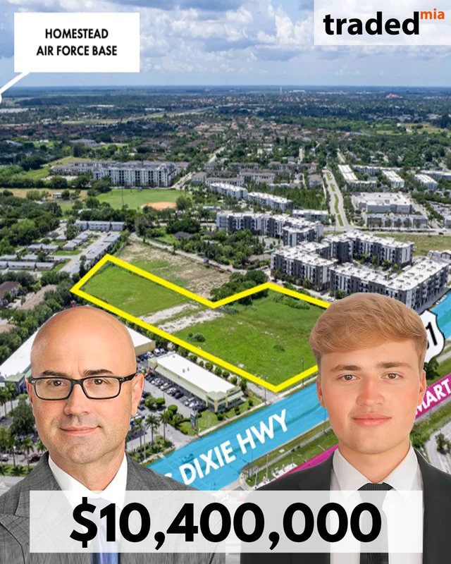 Matthew Rieger Acquires Development Site In Naranja From Carlos Garcia For $10.4M