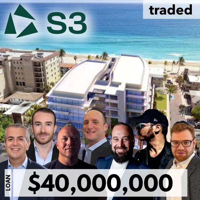 S3 Capital Provides $40 Million Construction Loan For Multifamily Asset In Hollywood, FL