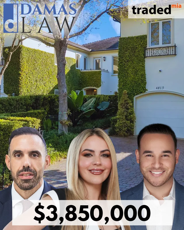 Robert Roque Sells Single Family Home In Coral Gables For $3,850,000 With Luxe Properties