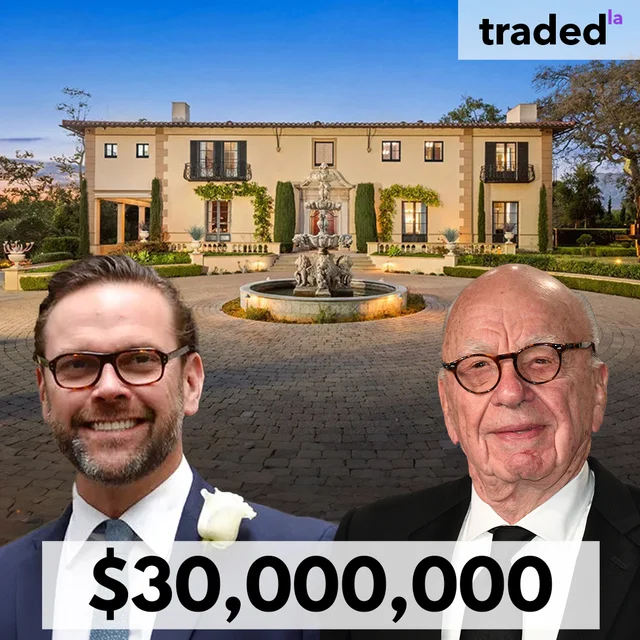 James Murdoch Buys Historic Beverly Hills Mansion From Rupert Murdoch For $30M