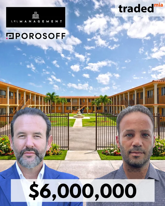 Drew Levey & Avi Kalatsky Of LRL Management Acquire Multifamily Asset In Miami For $6M