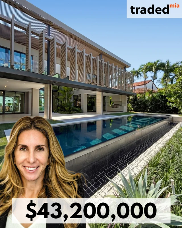 Cindy Orlinsky Of Douglas Elliman Represents Buyer In $43.2M Sale In Bal Harbour