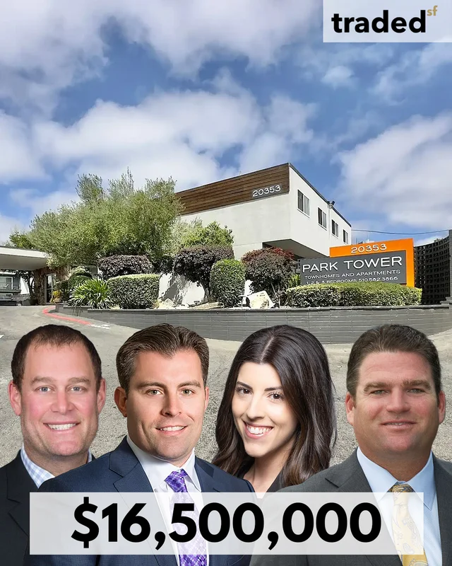 Marcus & Millichap Brokers $16.5M Sale Of 52-Unit Park Tower Townhomes & Apartments In Castro Valley