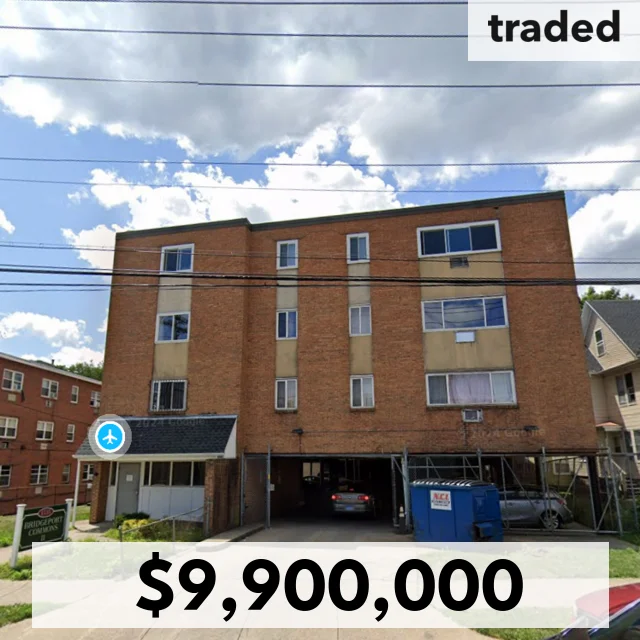 Bridgeport Commons Apartments Sold For $9.9M With Representation By NorthEast Private Client Group