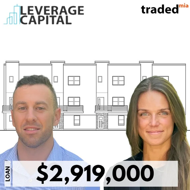 Leverage Capital Provides $2.9M Loan For Tampa Townhomes