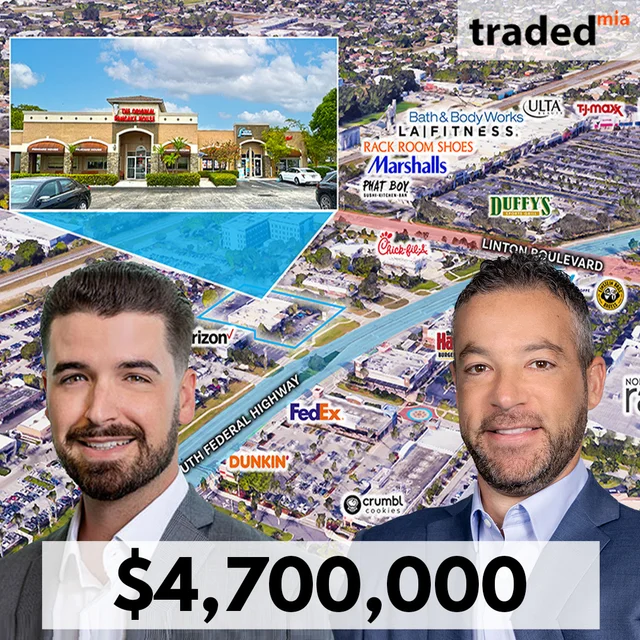 Orion Real Estate Group Purchases Retail Space From Steven Kamelhair For $4.7M In Delray Beach
