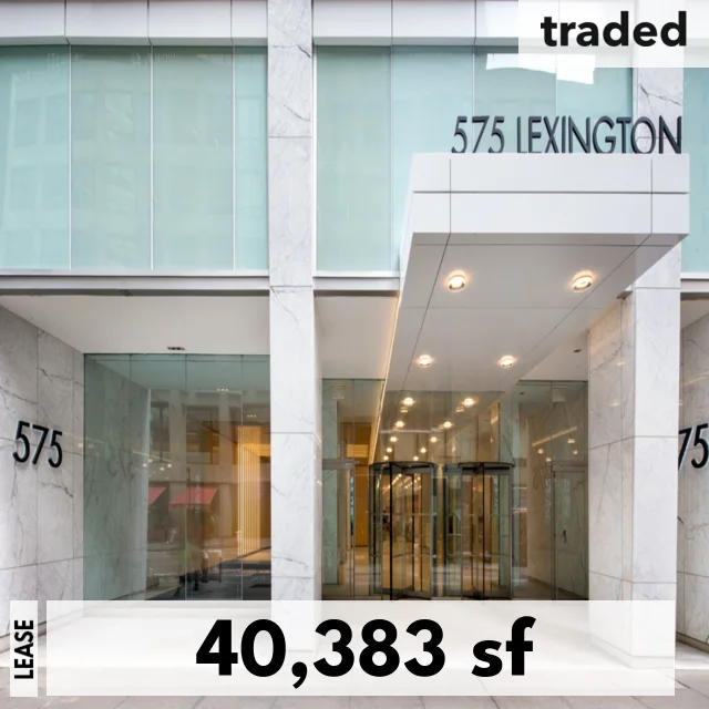 Warshaw Burstein Leases 40383 SF Office Space At 575 Lexington Ave, New York