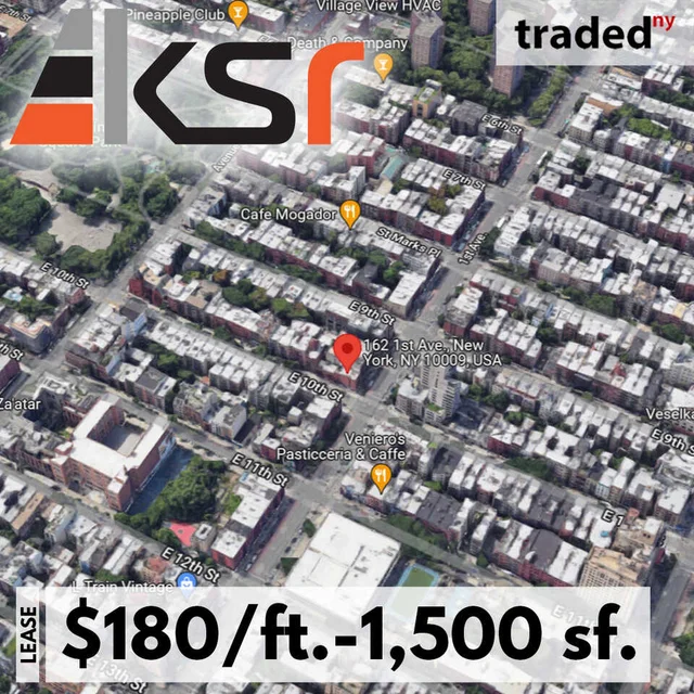 EV Market Leases Retail Space At 162 1st Avenue In New York City