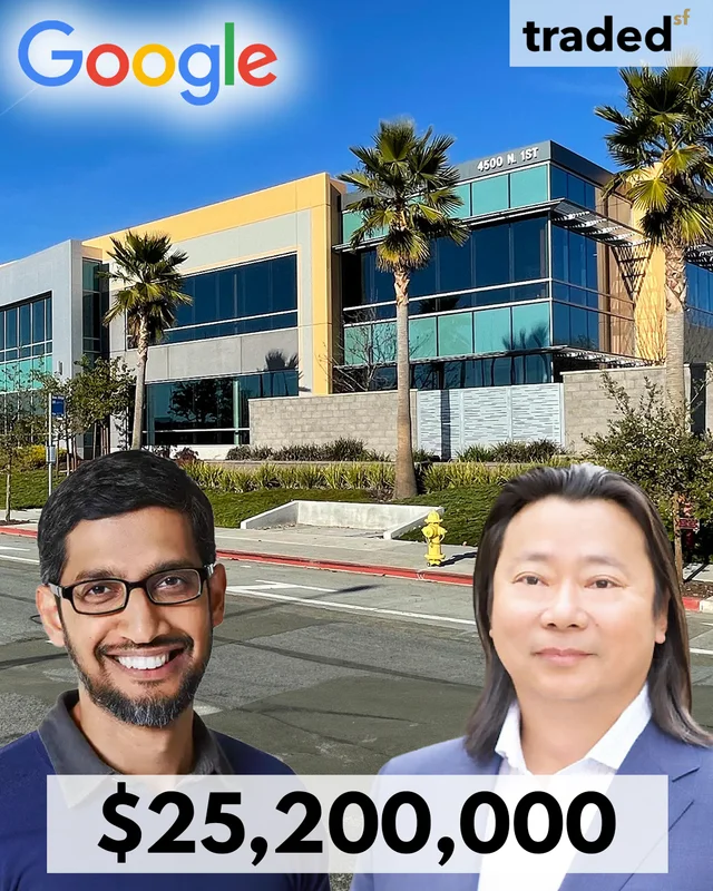 Sundar Pichai Of Google Acquires Office Building From Jason Zhu Of Gemdale USA For $25.2M