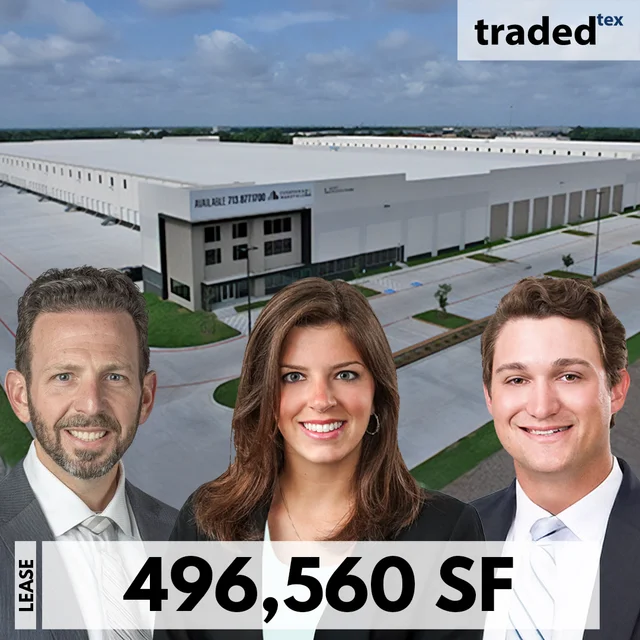 Creative Innovation Leases 496560 SF Industrial Space At Levey Logistics Park In Pearland