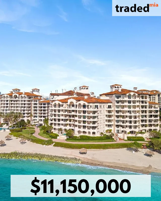 Ajoy Fisher Island LLC Purchases Condo From Mark Sutcliffe For $11.15M In Key Biscayne