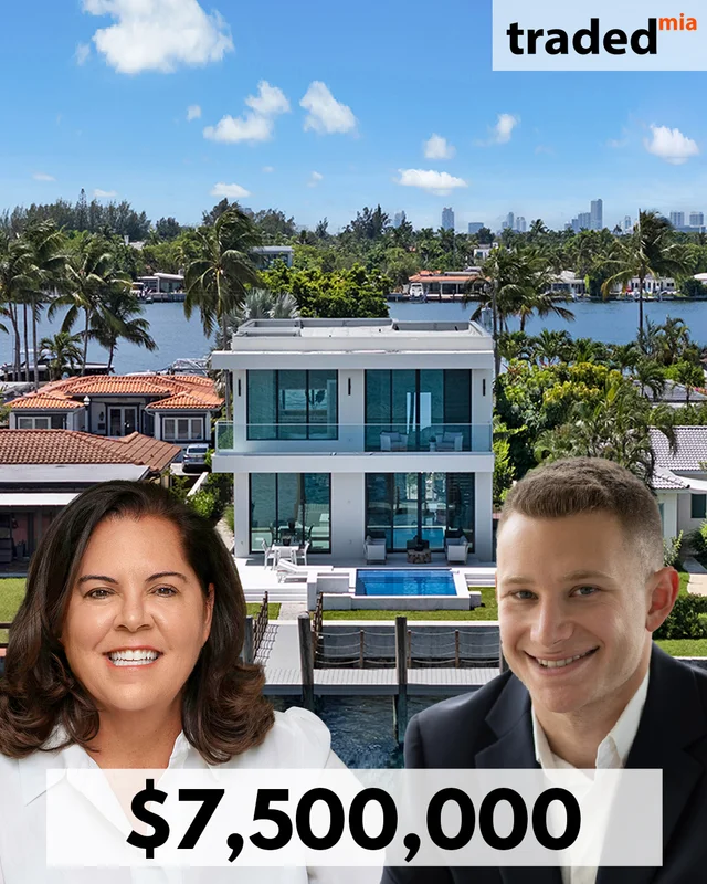 Jean-Marc Germain & Florence Germain Purchase Single Family Home In Miami Beach For $7.5M