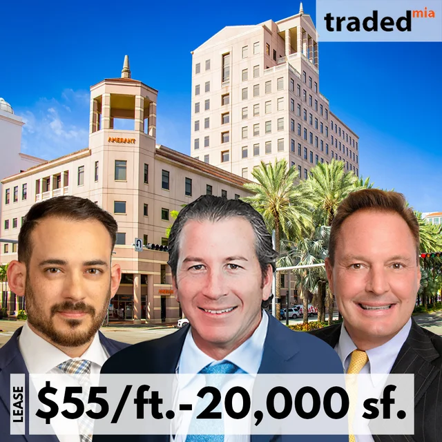Amerant Center In Coral Gables Leased To The Morgan Law Group With Gordon Messinger And Cresa As Representatives