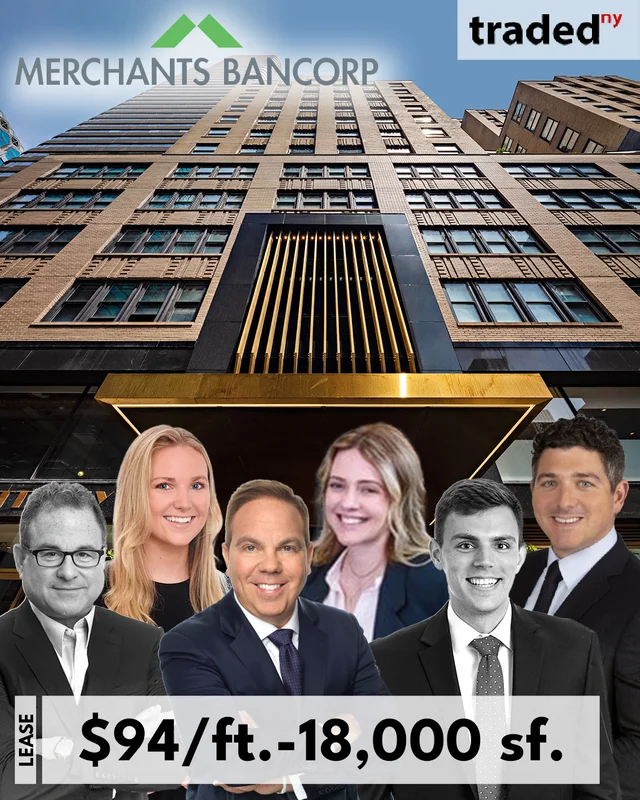 Merchants Bancorp Expands Office Space At 10 Grand Central With Landlord Craig Deitelzweig