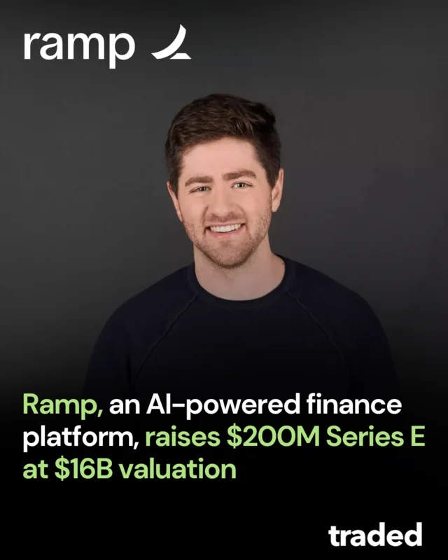 Ramp Secures $200 Million In Series E Funding At $16 Billion Valuation From Founders Fund