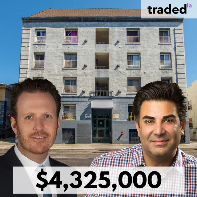Ambassador Apartments Sold By Iconic Investments For $4.33 Million In Koreatown Los Angeles