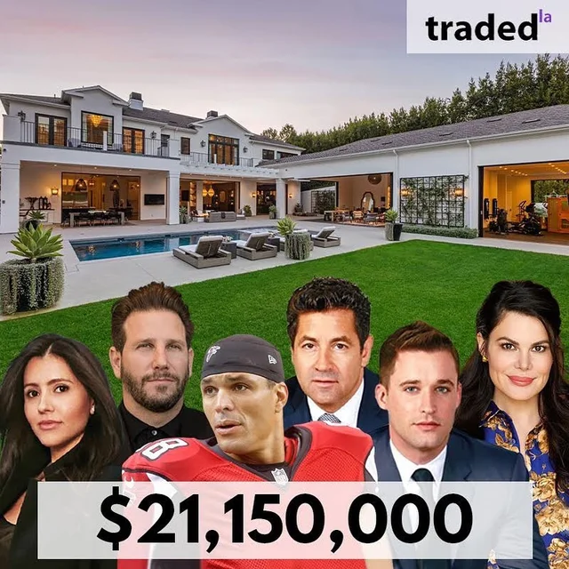 Tony Gonzalez Sells Beverly Hills SFR For $21.15M With Buyer's Rep Steven Schaefer & Jay Luchs And Seller's Rep Michele Graci, Branden Williams & Rayni Williams