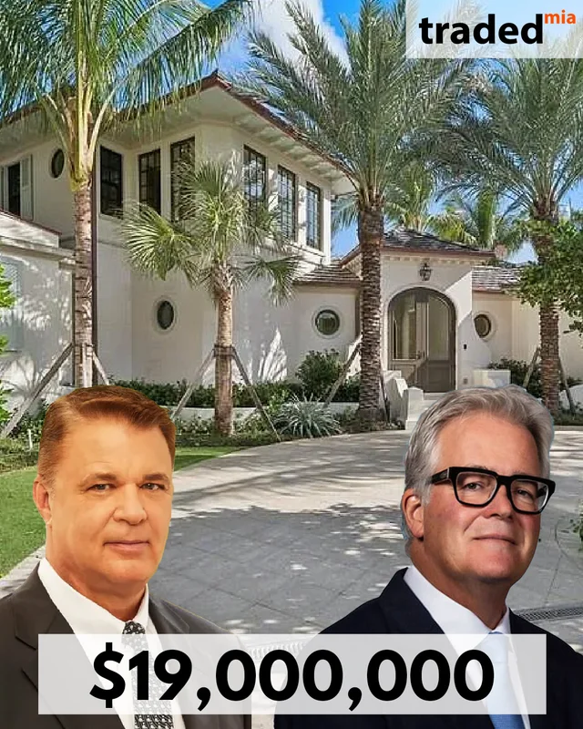 Steven Hudson Of ECN Capital Purchases Palm Beach Mansion From McCluskey Family For $19M