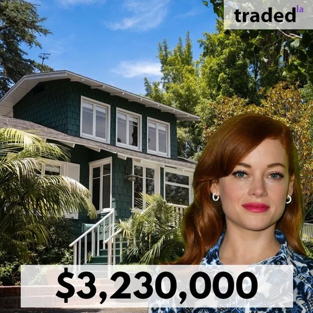 Jane Levy Acquires Hollywood Hills SFR For $3.23M With Brokers Nick Sandler & Bennett Hirsch, Rob Kallick