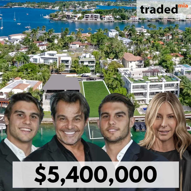 Paulo, Pietro & Bruno Bacchi Of Artefacto Acquire SFR In Miami Beach For $5.4M